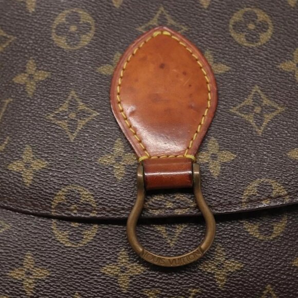 LOUIS VUITTON Monogram Saint Cloud GM Shoulder Bag M51242 LV Auth 140046 - Picture 11 of 15